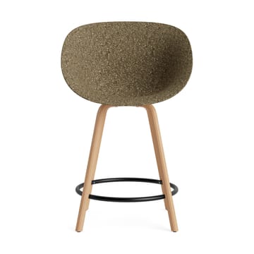 Mat Bar Armchair armlenestol 65 cm - Seaweed-bøk-svart stål - Normann Copenhagen
