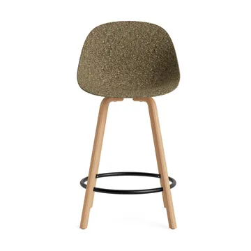 Mat Bar Chair barstol 65 cm - Seaweed-beech-black steel - Normann Copenhagen