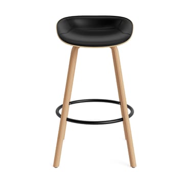 Mat Barstool barstol framsidekledd 75 cm - Ultra 41599-hemp-beech-black steel - Normann Copenhagen