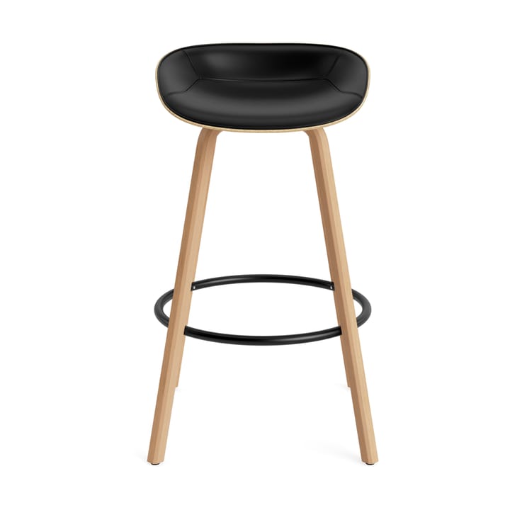 Mat Barstool barstol framsidekledd 75 cm, Ultra 41599-hemp-beech-black steel Normann Copenhagen