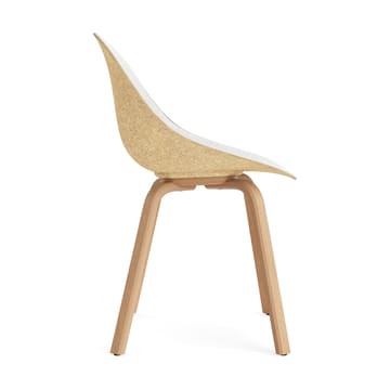Mat Chair stol framsidekläd﻿d - Hallingdal 110-hemp-bøk - Normann Copenhagen