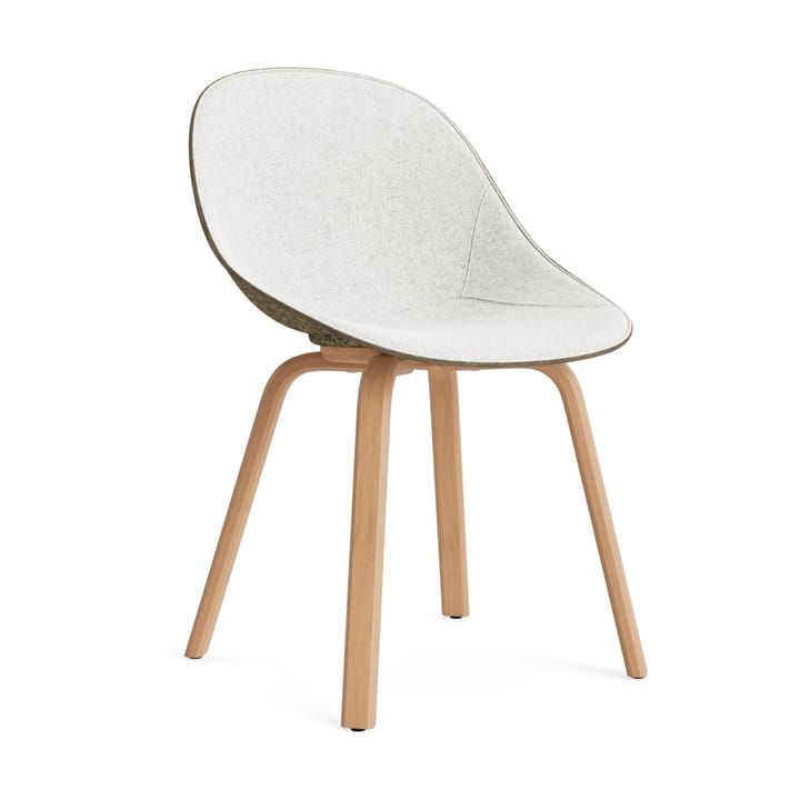 Mat Chair stol framsidekläd﻿d - Hallingdal 110-seaweed-beech - Normann Copenhagen