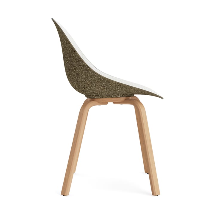 Mat Chair stol framsidekläd﻿d, Hallingdal 110-seaweed-beech Normann Copenhagen