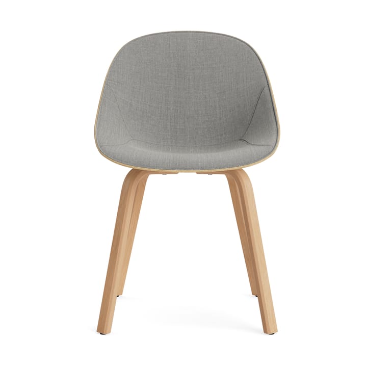 Mat Chair stol framsidekläd﻿d, Remix 133-hemp-beech Normann Copenhagen