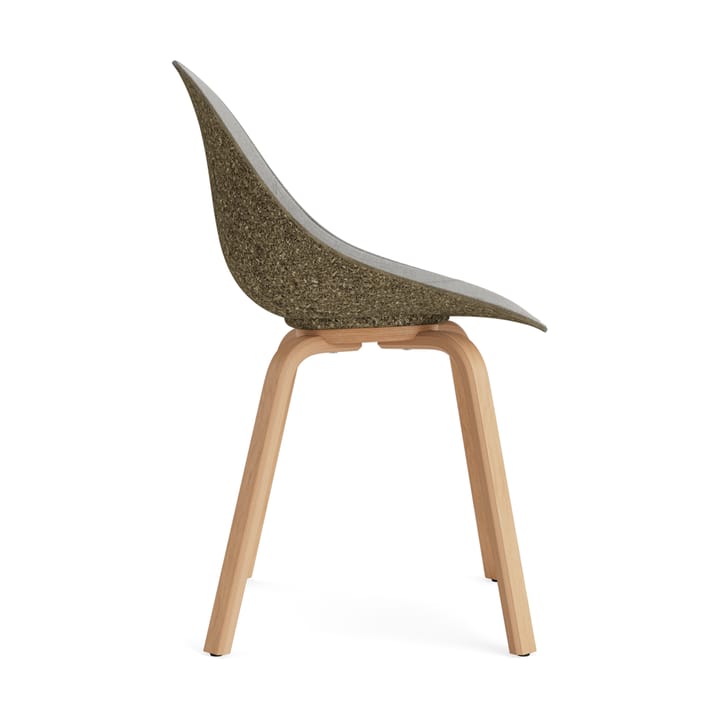 Mat Chair stol framsidekläd﻿d, Remix 133-seaweed-bøk Normann Copenhagen