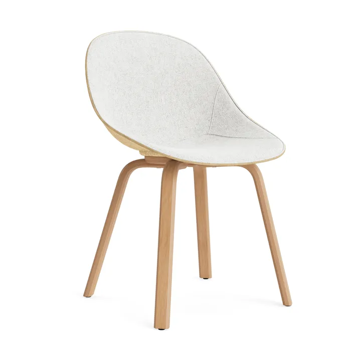 Mat Chair stol  fremsidepolstring - Hallingdal 110-hemp-beech - Normann Copenhagen