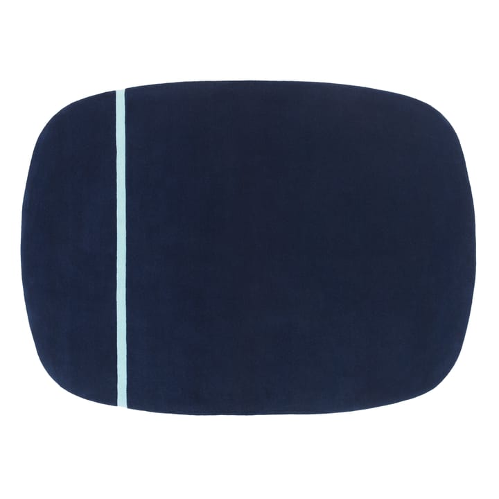Oona teppe 175 x 240 cm - Blå - Normann Copenhagen