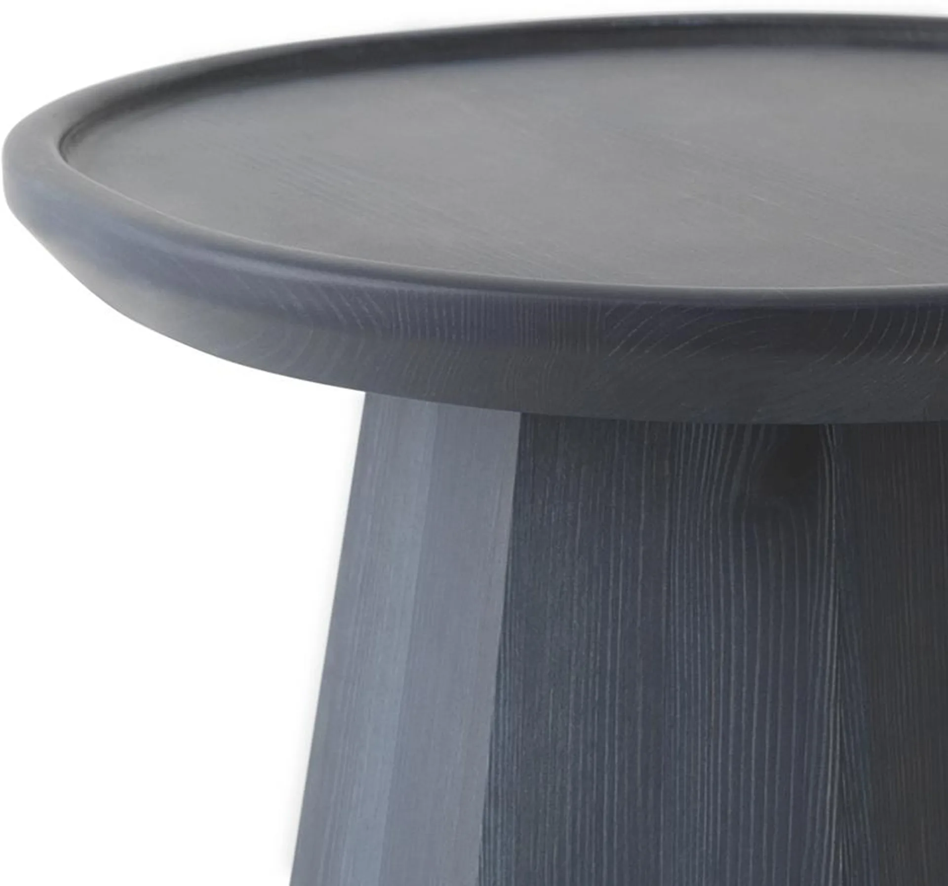 Pine table small sidebord Ø 45 cm H: 40,6 cm, Dark blue Normann Copenhagen