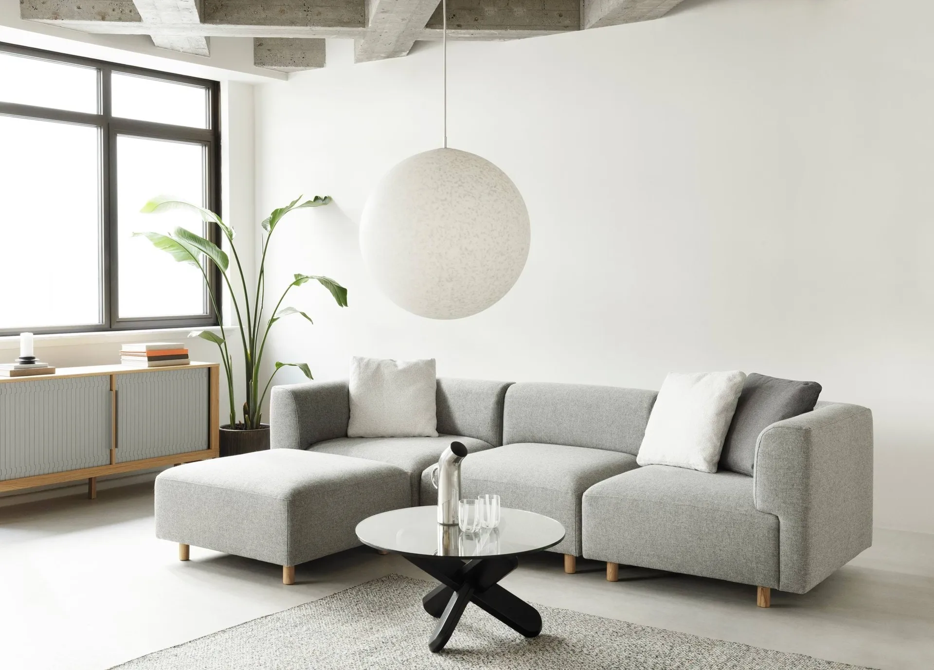 Pix pendel Ø 60 cm, Hvit Normann Copenhagen