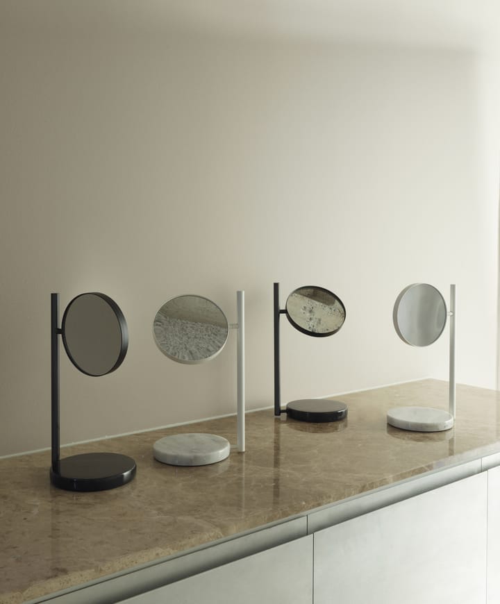 Pose dobbeltsidig bordspeil 21 x 39 cm, Hvit Normann Copenhagen