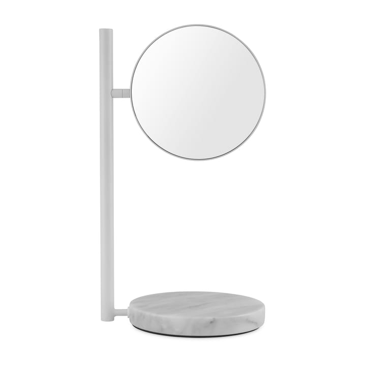 Pose dobbeltsidig bordspeil 21 x 39 cm - Hvit - Normann Copenhagen