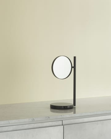 Pose dobbeltsidig bordspeil 21 x 39 cm - Svart - Normann Copenhagen