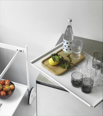 Rul serveringsvogn - Hvit - Normann Copenhagen
