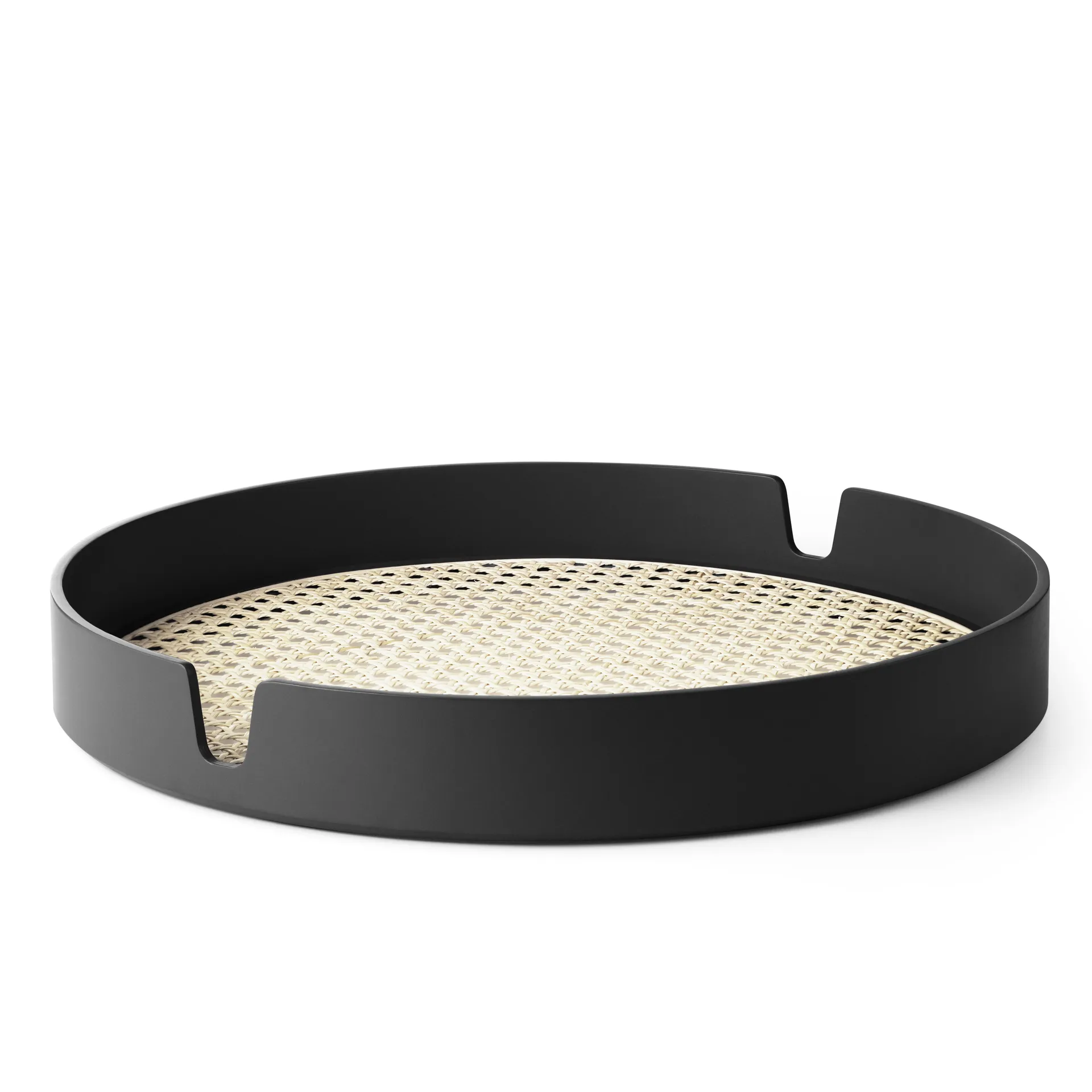 Salon brett Ø 40 cm, svart Normann Copenhagen