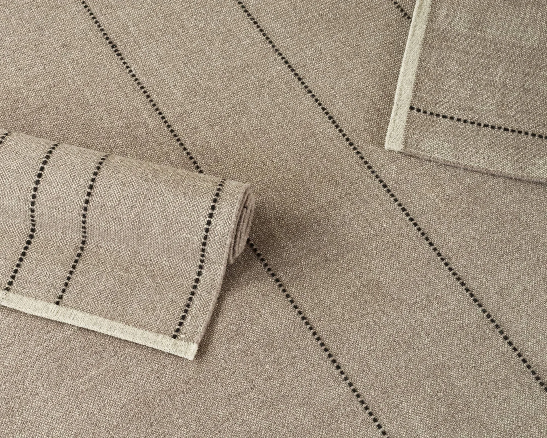 Seam løper 80x250 cm, Grey tones, 80x250 cm Normann Copenhagen