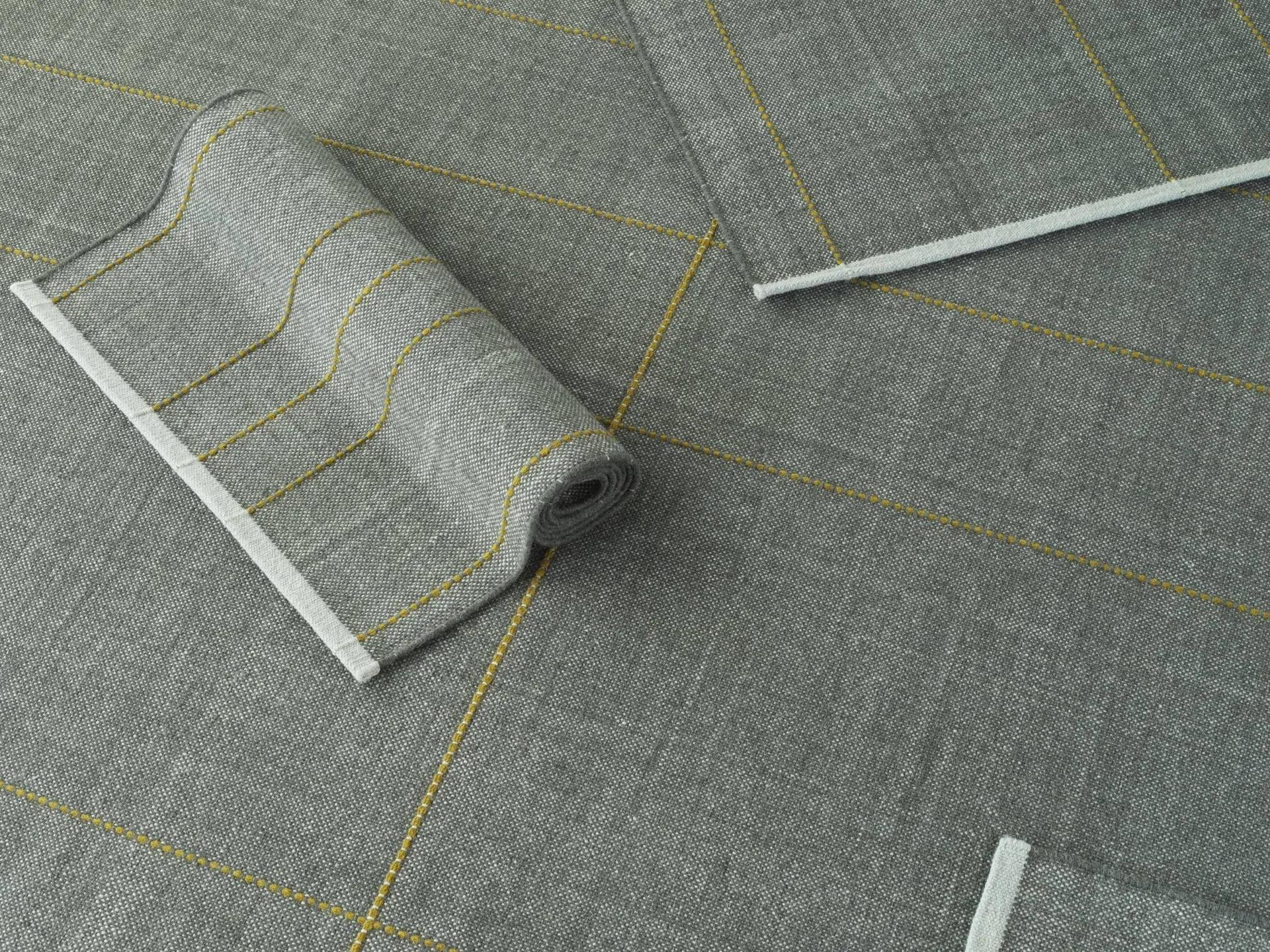 Seam teppe, Blue tones, 200x300 cm Normann Copenhagen