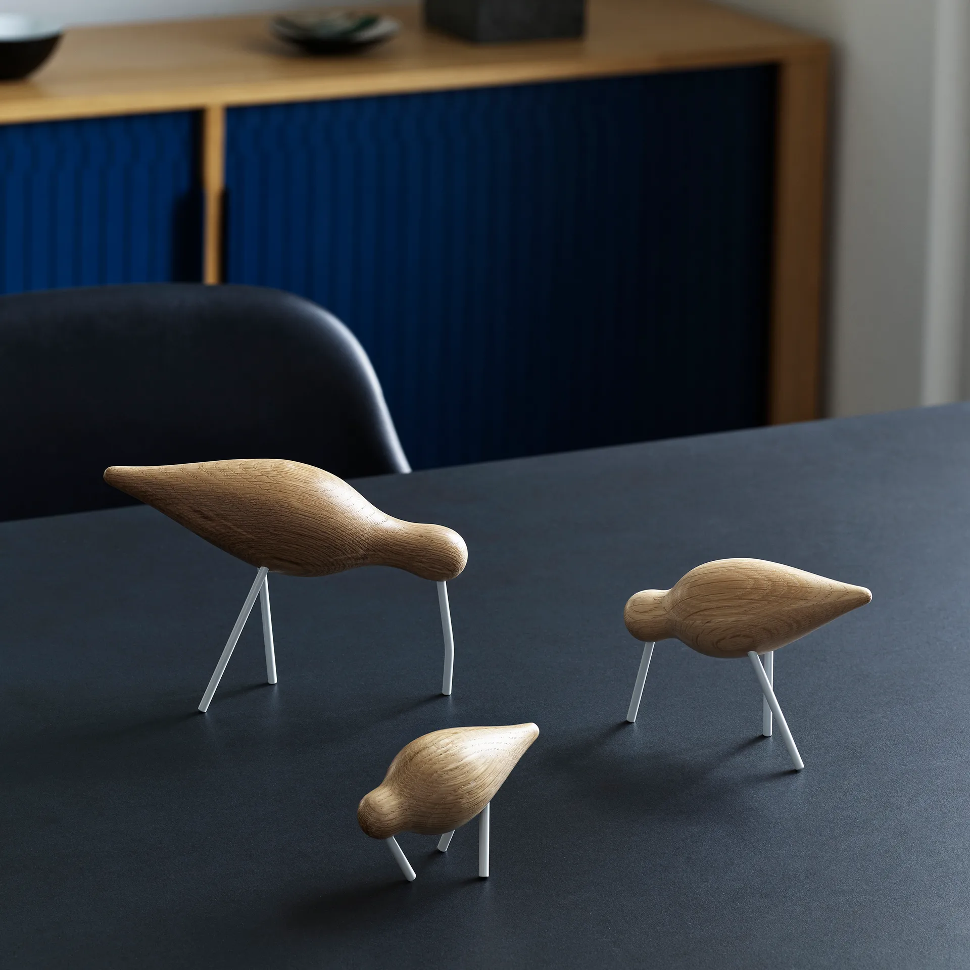 Shorebird eik-hvit, mellom Normann Copenhagen