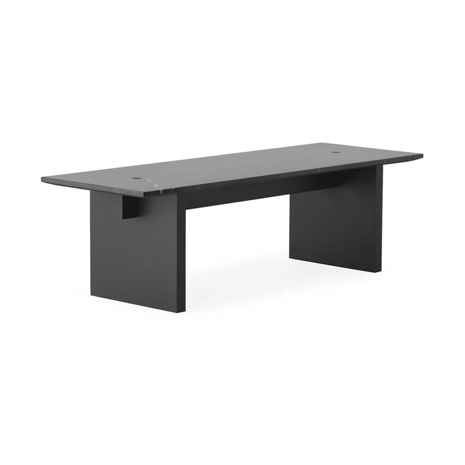 Solid Table salongbord 130 x 38,5 x 40 cm, Black Normann Copenhagen