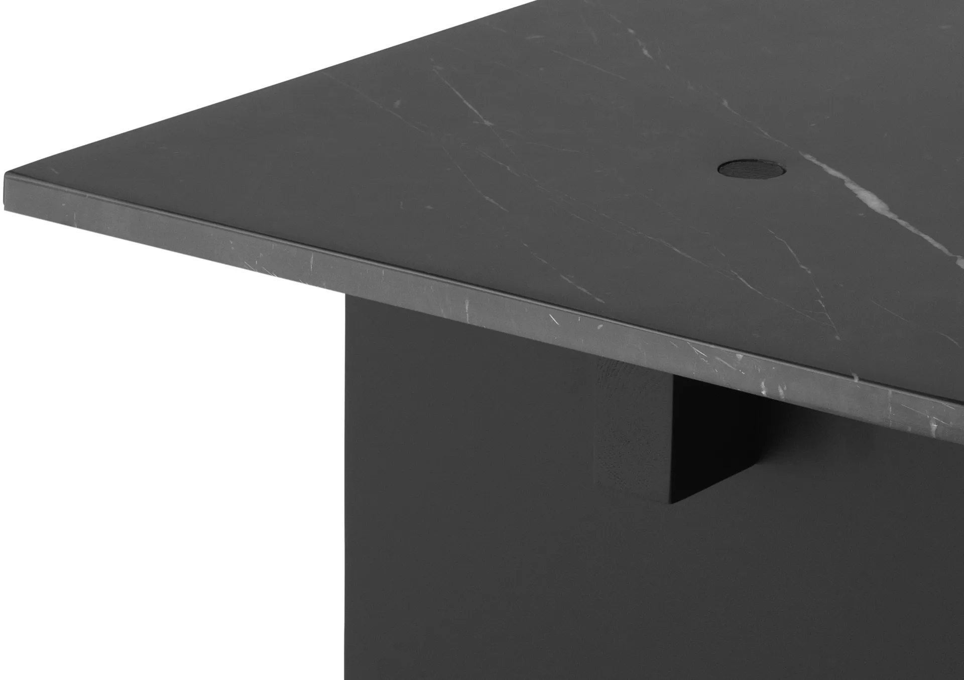 Solid Table salongbord 130 x 38,5 x 40 cm, Black Normann Copenhagen