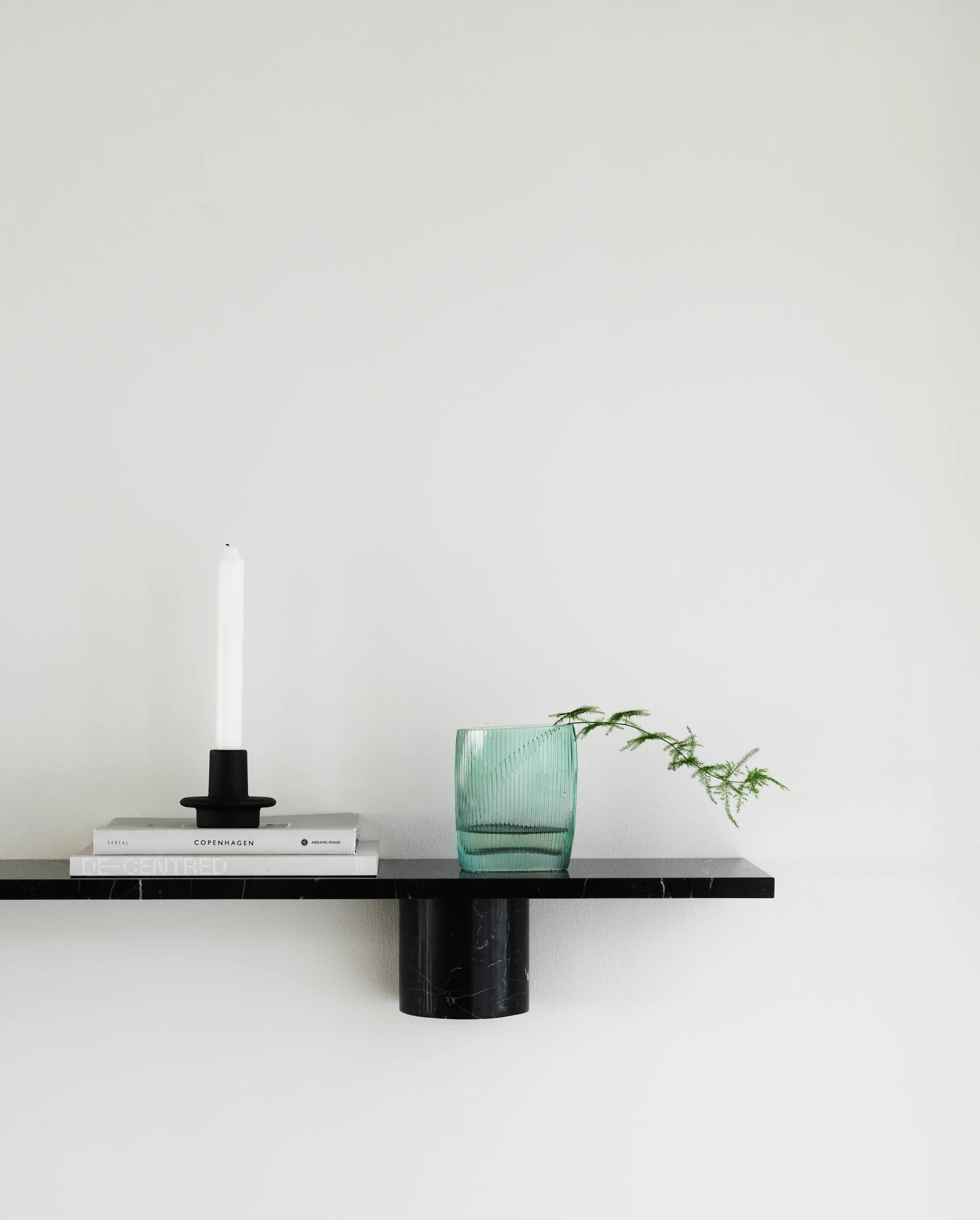 Sten Shelf hylle 120 cm, Black marble Normann Copenhagen