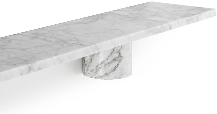 Sten Shelf hylle 120 cm, White marble Normann Copenhagen