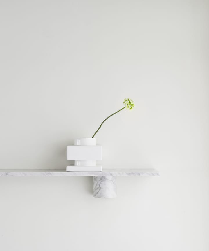 Sten Shelf hylle 80 cm, White marble Normann Copenhagen