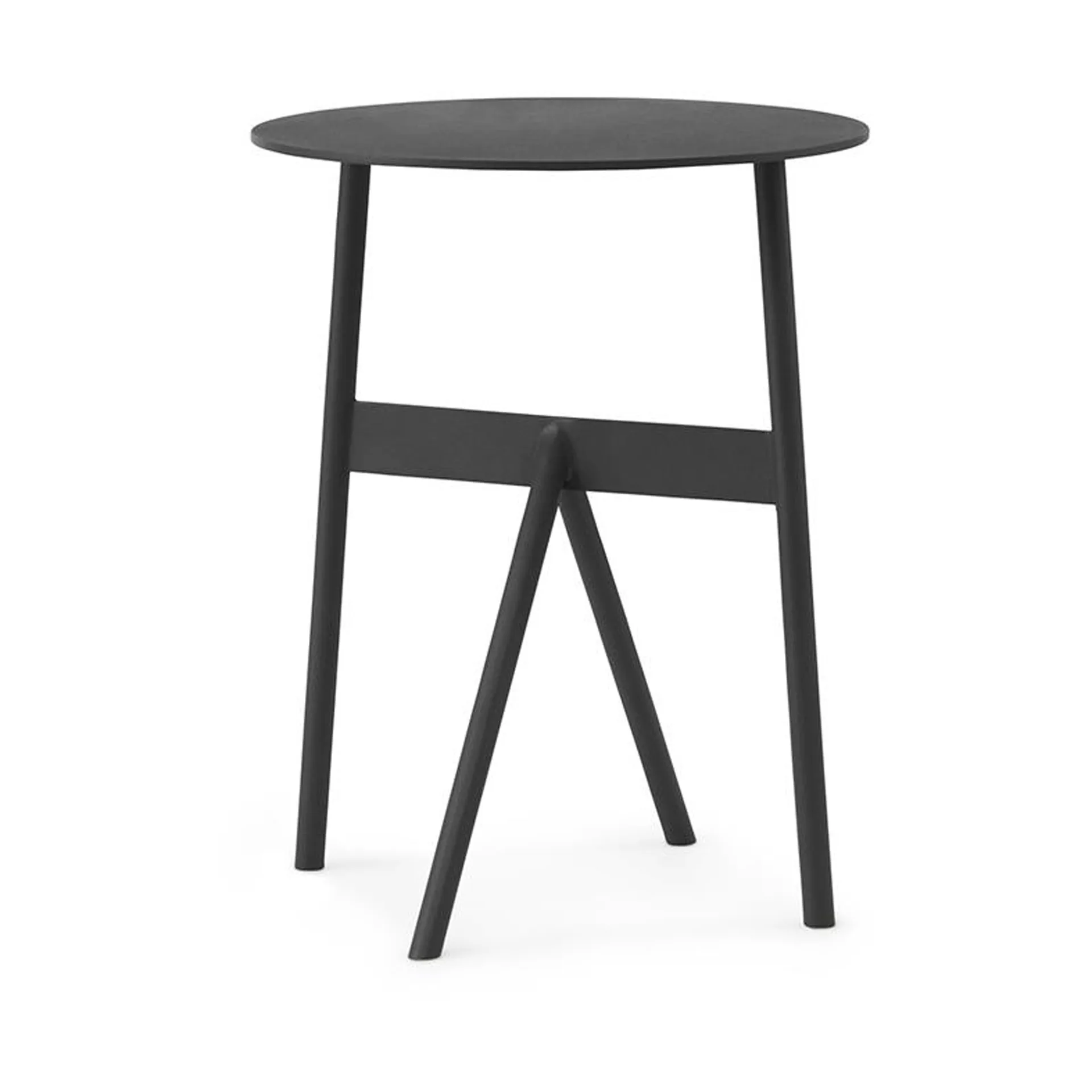 Stock Table sidebord Ø 37 cm H: 46 cm, Black Normann Copenhagen