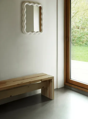 Stretch benk - Furu, 160 cm - Normann Copenhagen