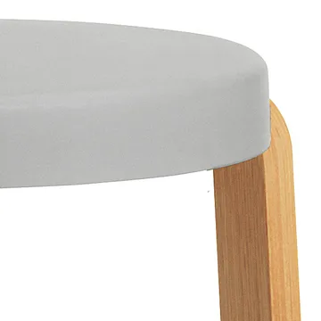 Tap rund krakk - Grå-eik, Ø41x43 cm - Normann Copenhagen