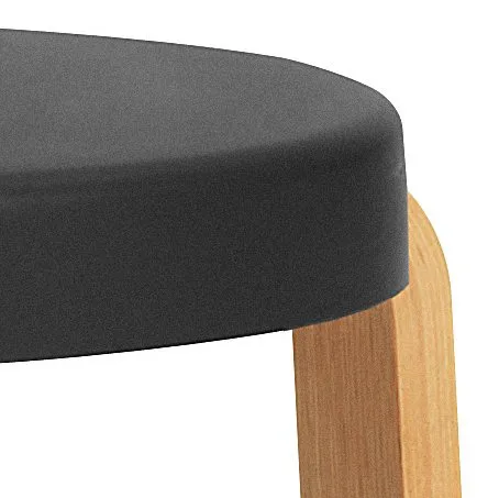 Tap rund krakk, Svart-eik, Ø41x43 cm Normann Copenhagen