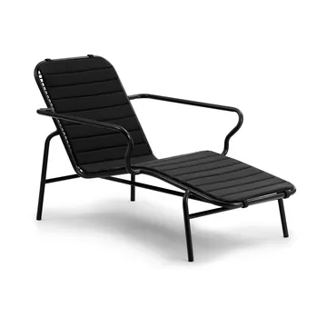 Vig pute til solstol - Black - Normann Copenhagen