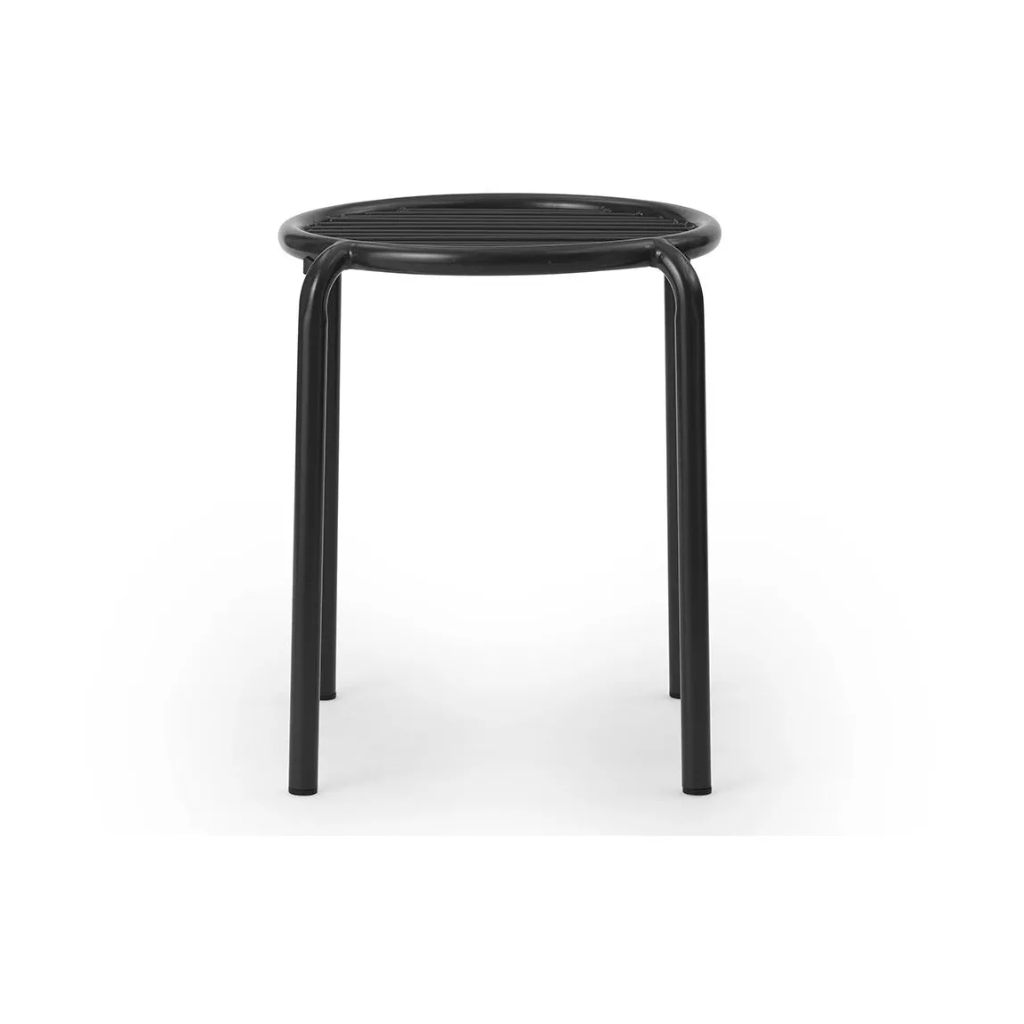 Vig rund krakk, Svart, Ø41x46 cm Normann Copenhagen