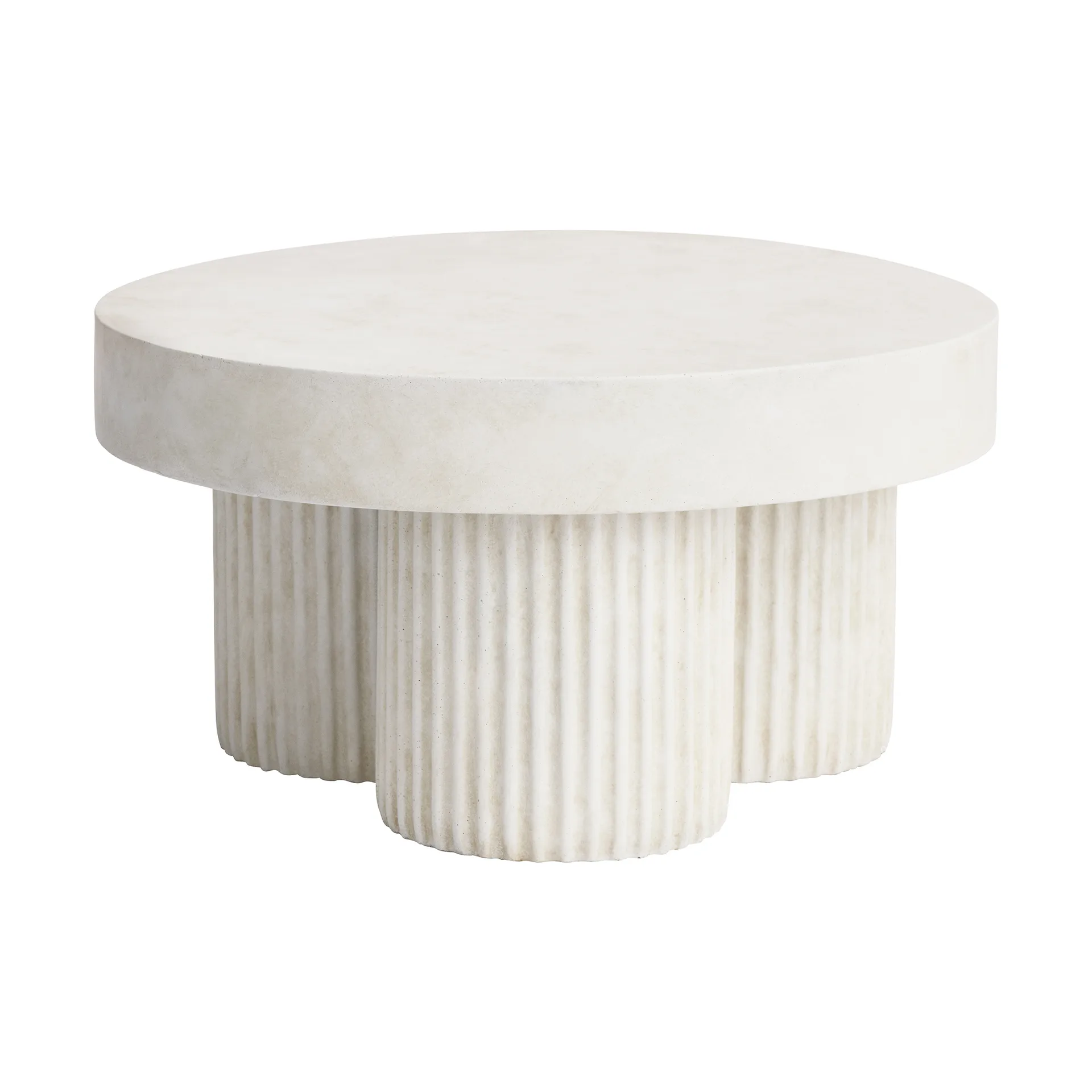 Gear salongbord lavt Ø70 cm, Chalk NORR11