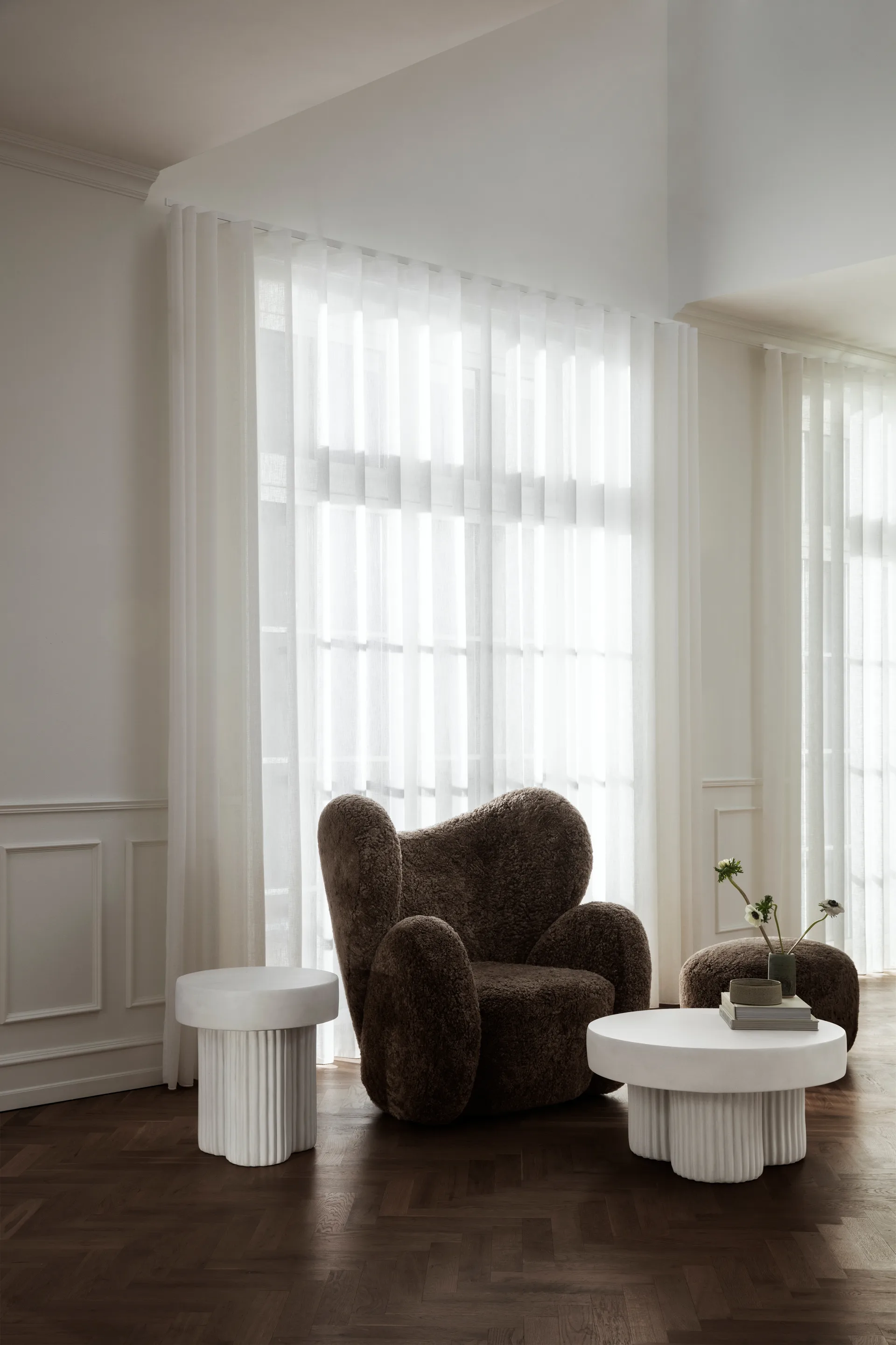 Gear salongbord lavt Ø70 cm, Earth, Ø70 cm NORR11