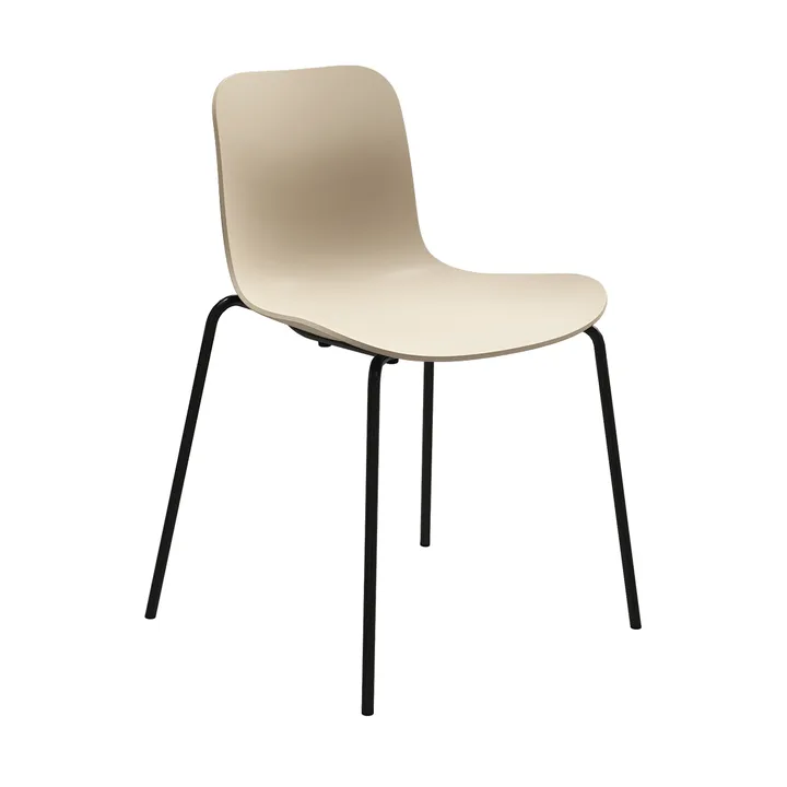 Langue stol - Ecru-svart stativ - NORR11