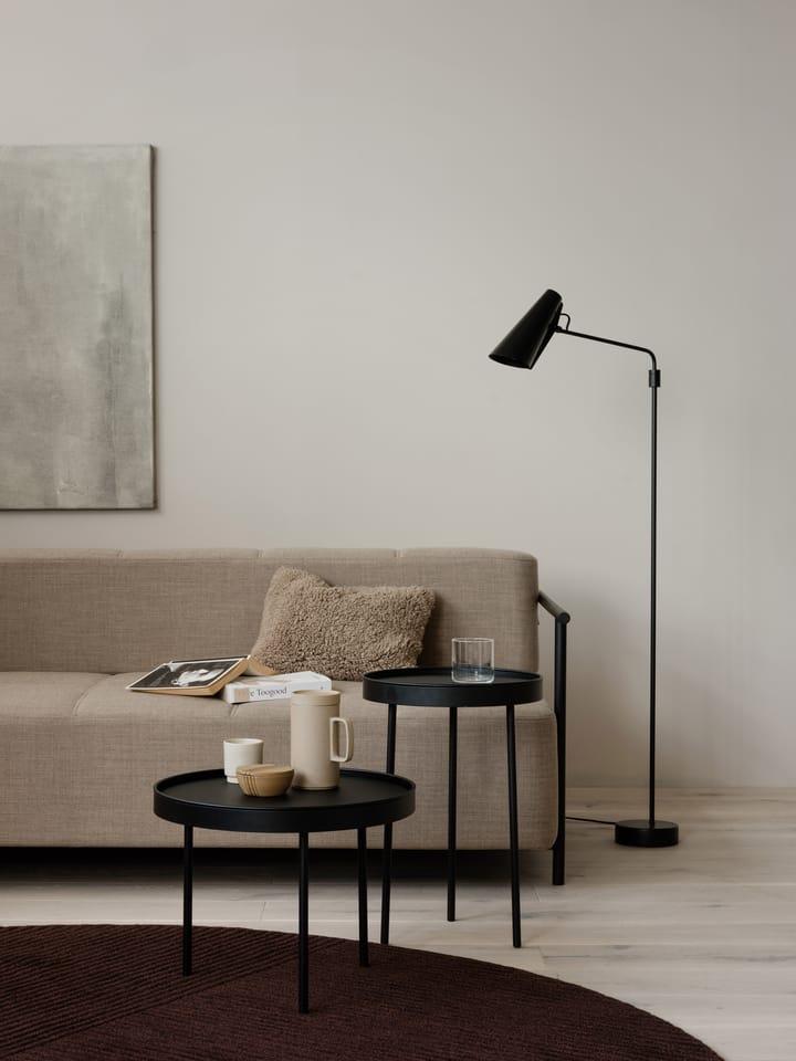Birdy swing gulvlampe, Svart-svart Northern