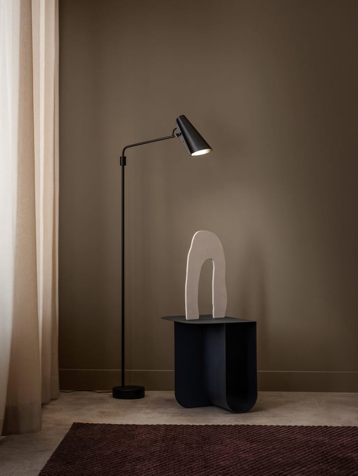 Birdy swing gulvlampe, Svart-svart Northern