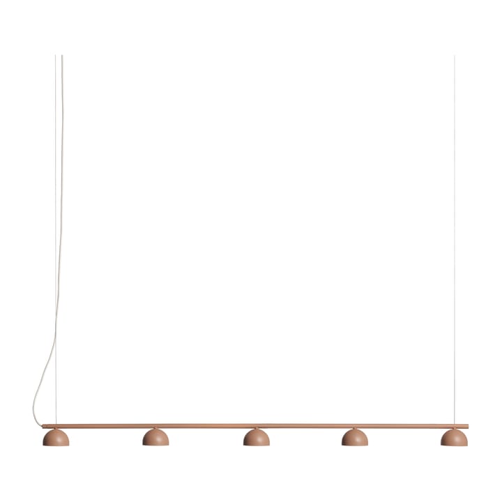 Blush Rail 5 taklampe - Warm beige - Northern