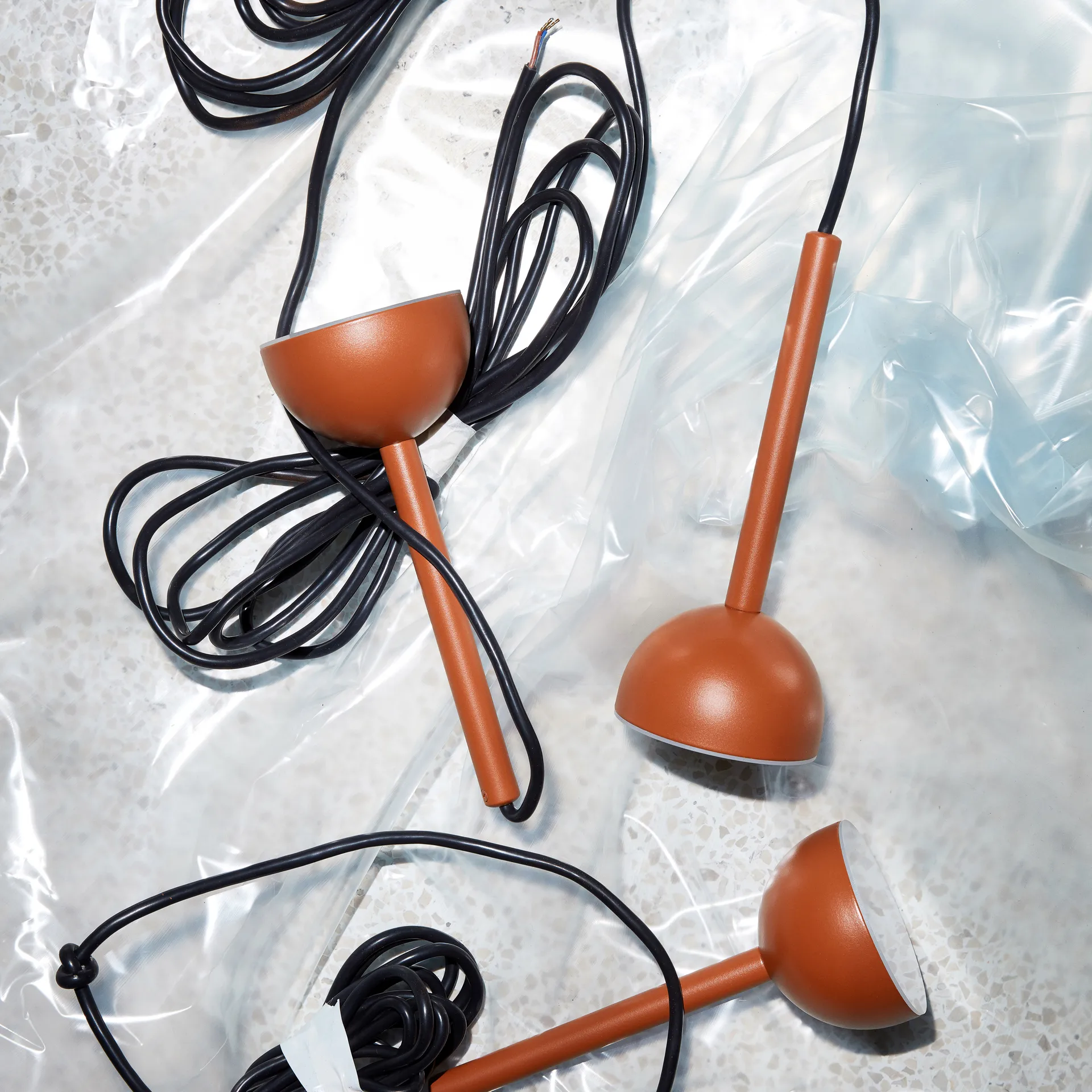 Blush taklampe, Rost Northern