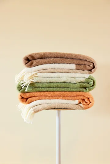 Layer pledd - Brun, 130x170 cm - Northern