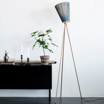 Oslo Wood gulvlampe stativ - Gull - Northern