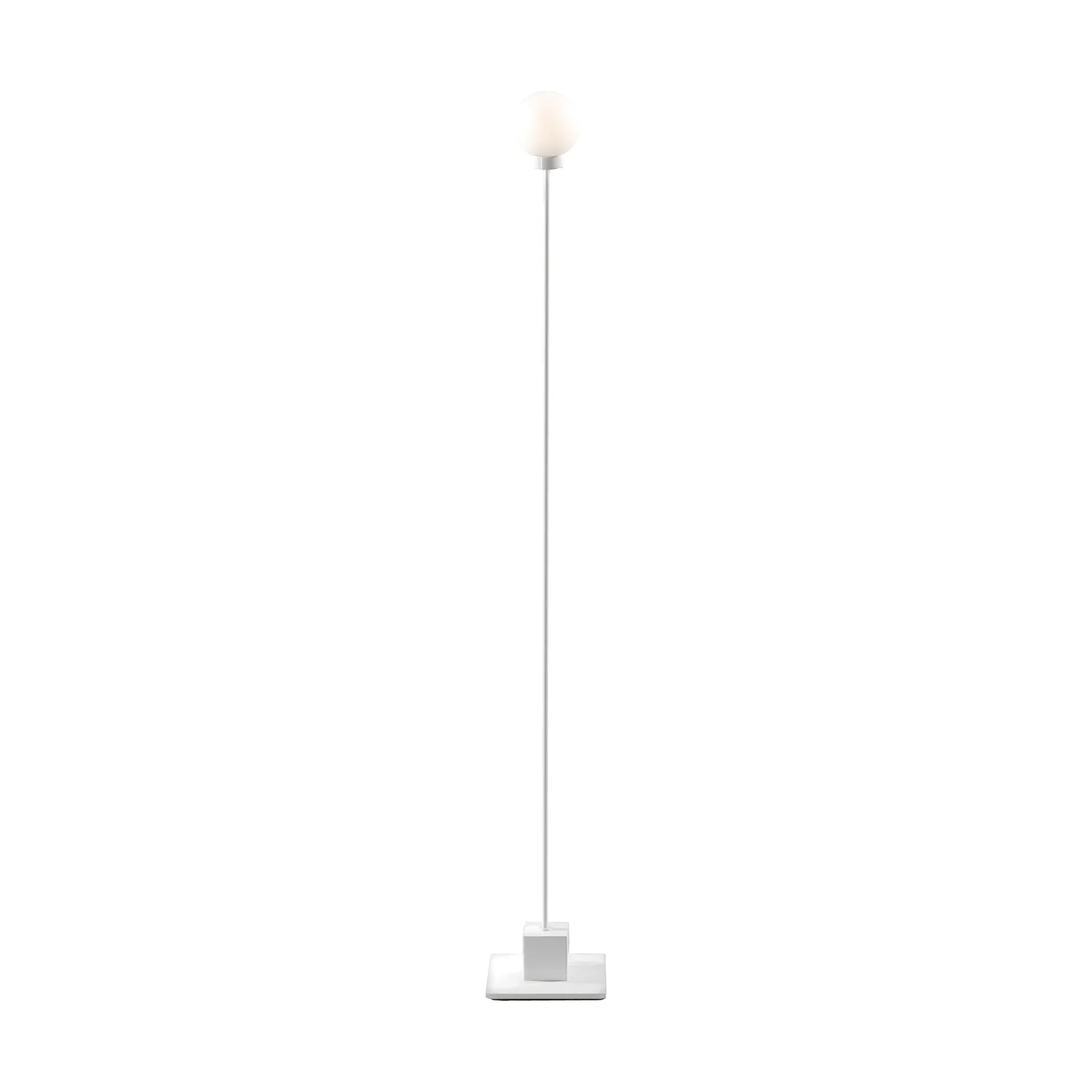 Snowball gulvlampe 117 cm, White Northern