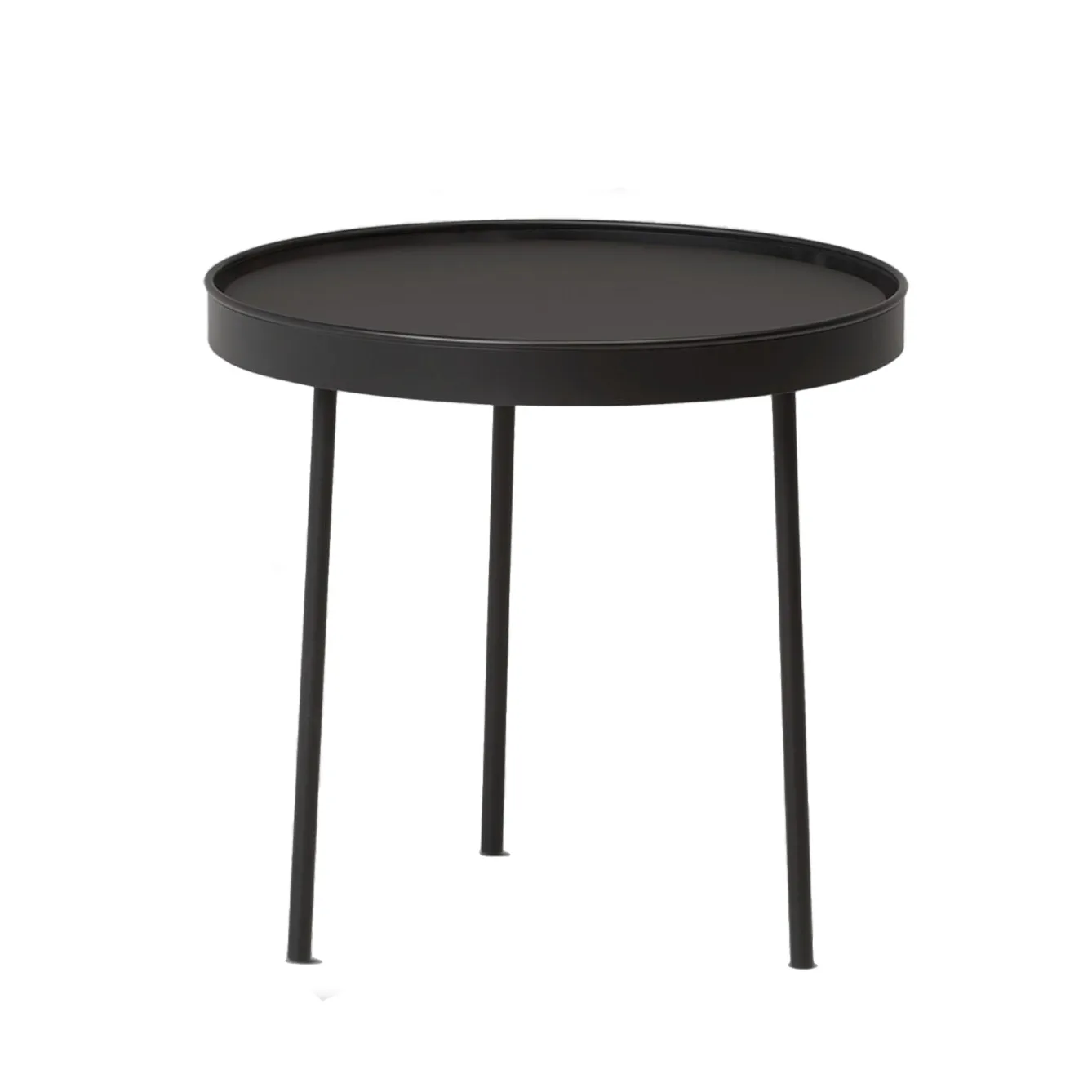 Stilk salongbord svart medium Ø44 cm H:42 cm,  Northern