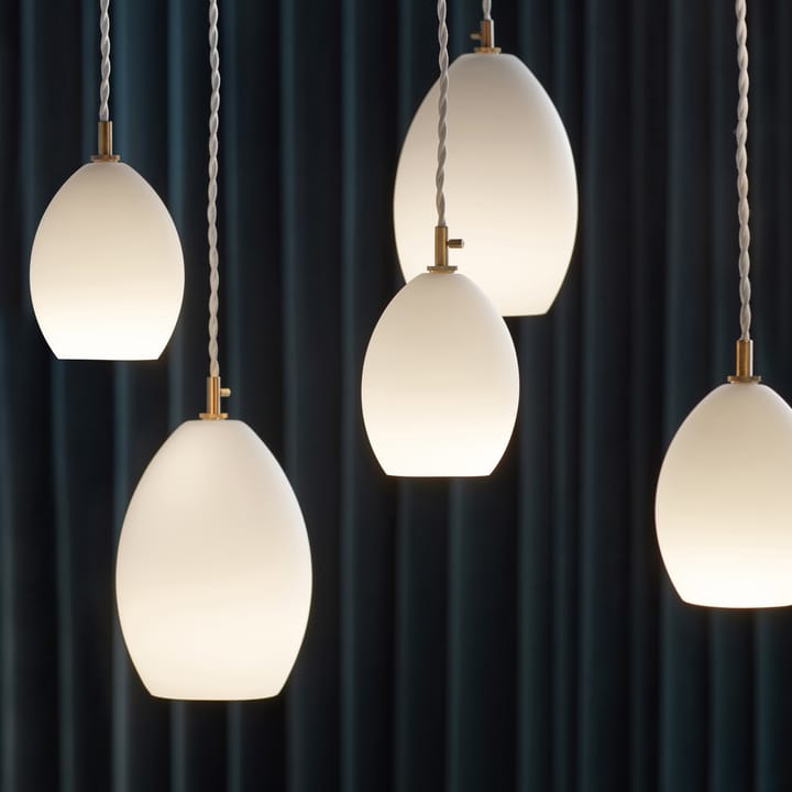 Unika taklampe hvit, Stor Northern