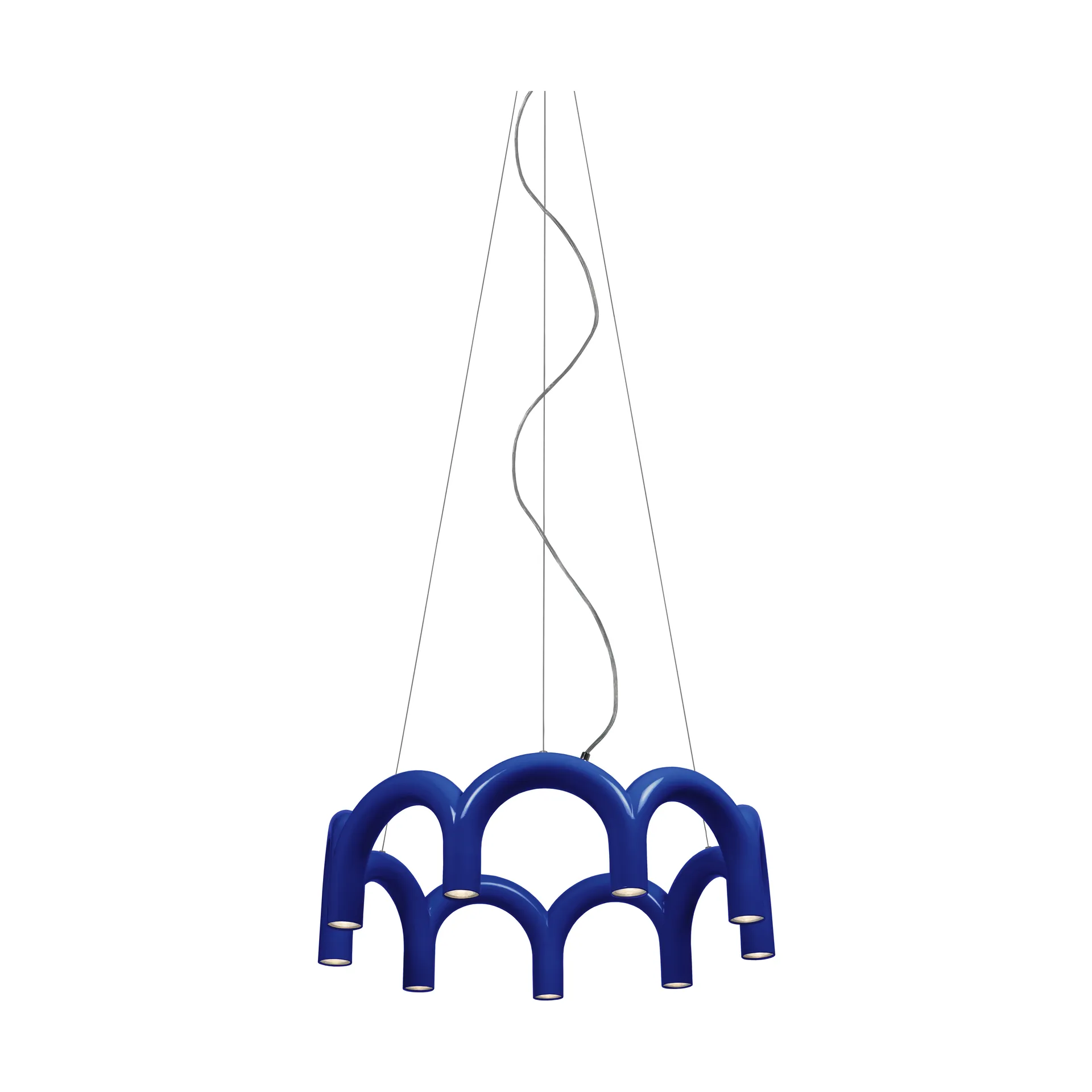 Arch circle takpendel Ø 76 cm, Blue Oblure