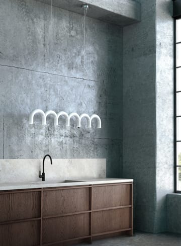 Arch takpendel 125,6 cm - White - Oblure