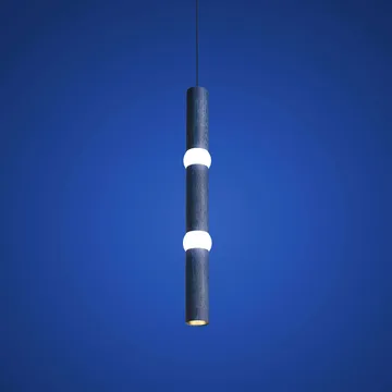 Lightbone pendel - Large 83,6 cm, blue oak - Oblure