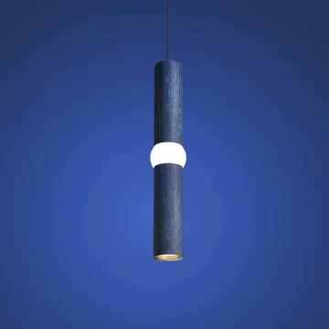 Lightbone pendel - Medium 53,8 cm, blå eik - Oblure