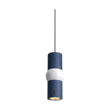 Lightbone pendel - Small 24 cm, blå eik - Oblure