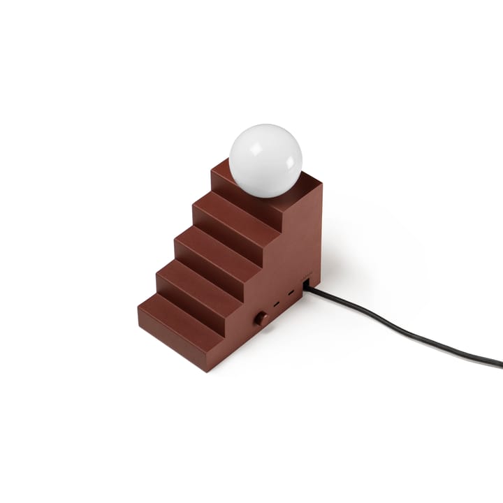 Stair bordlampe - Deep red - Oblure